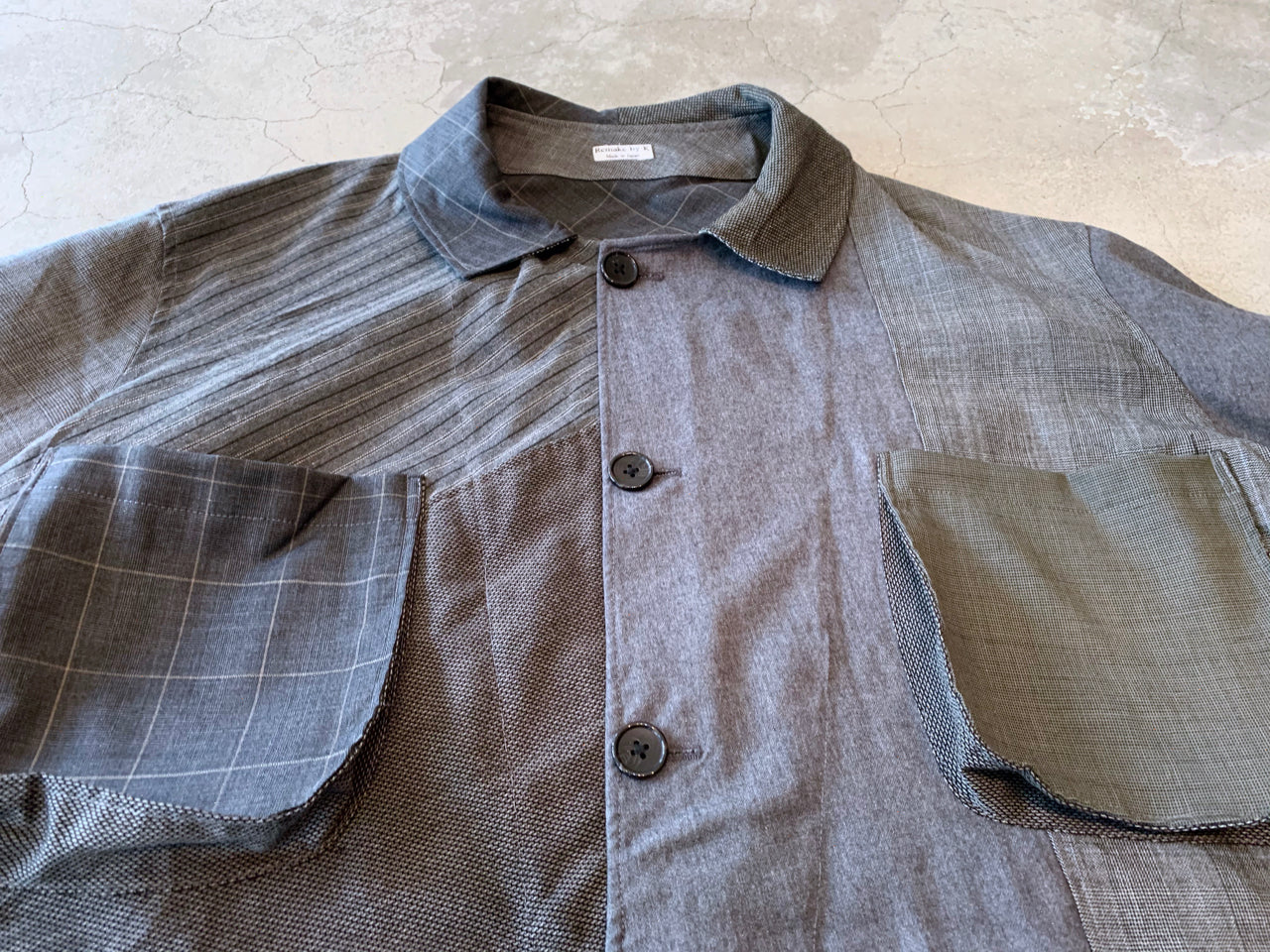 REMAKEBYK PANELED OVERCOAT