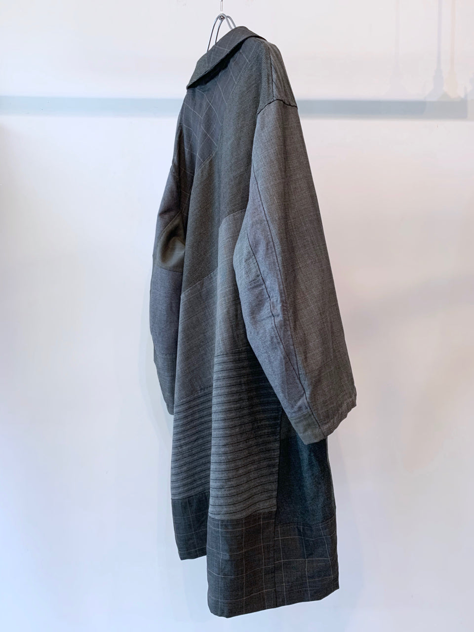 REMAKEBYK PANELED OVERCOAT