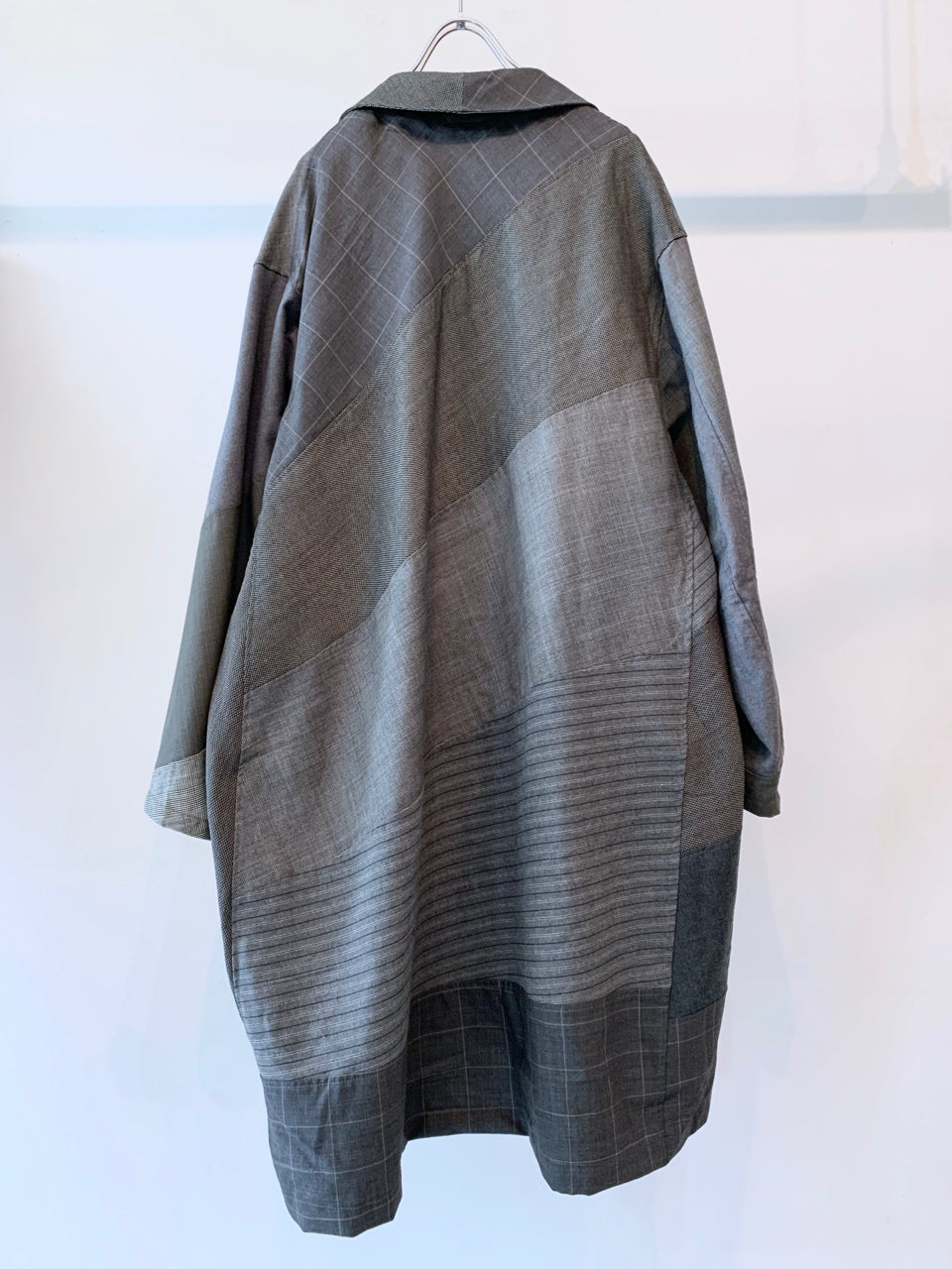 REMAKEBYK PANELED OVERCOAT