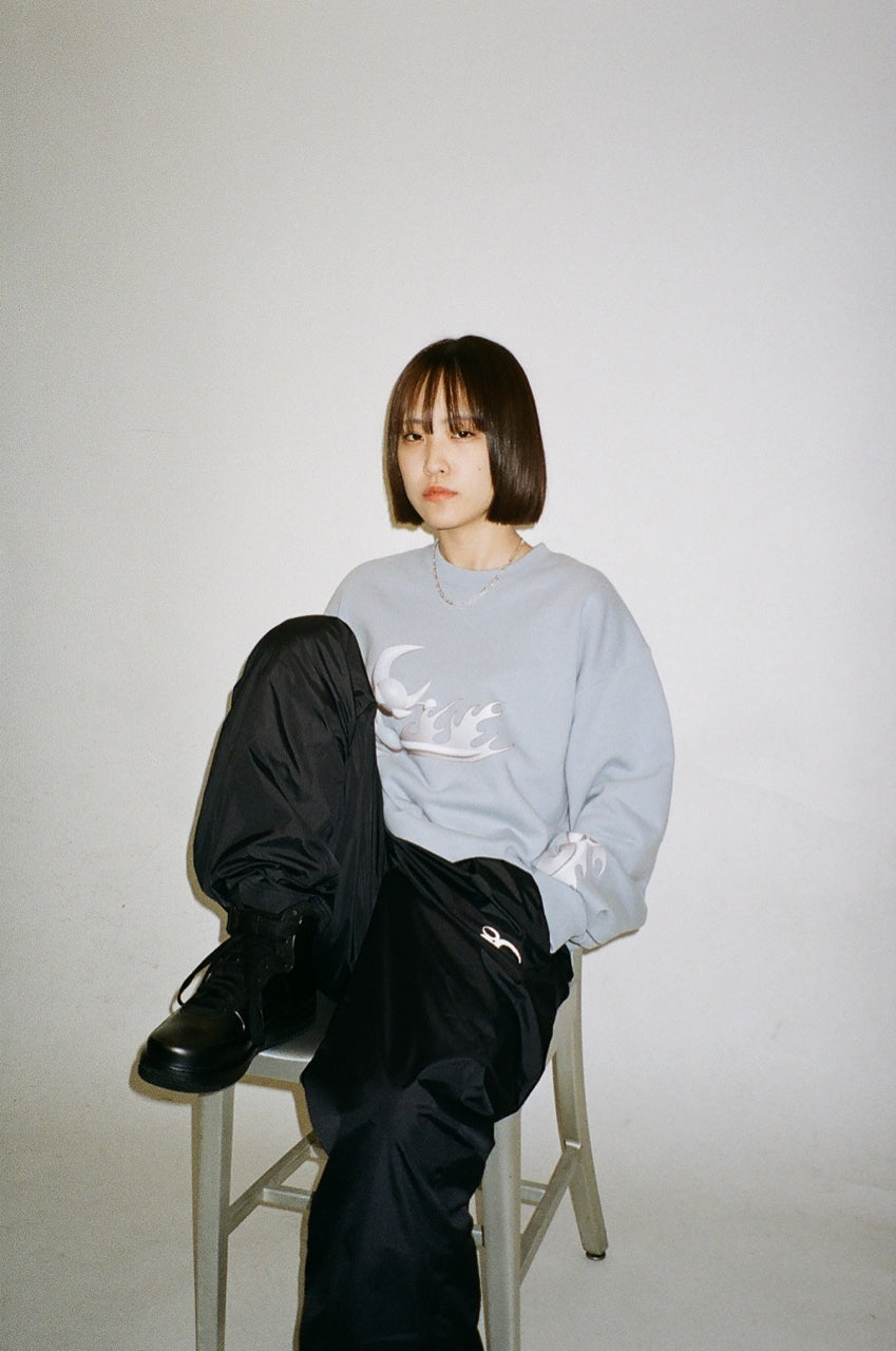 PE.°CORE FIRE SWORD SWEATSHIRT (LIGHT BLUE)