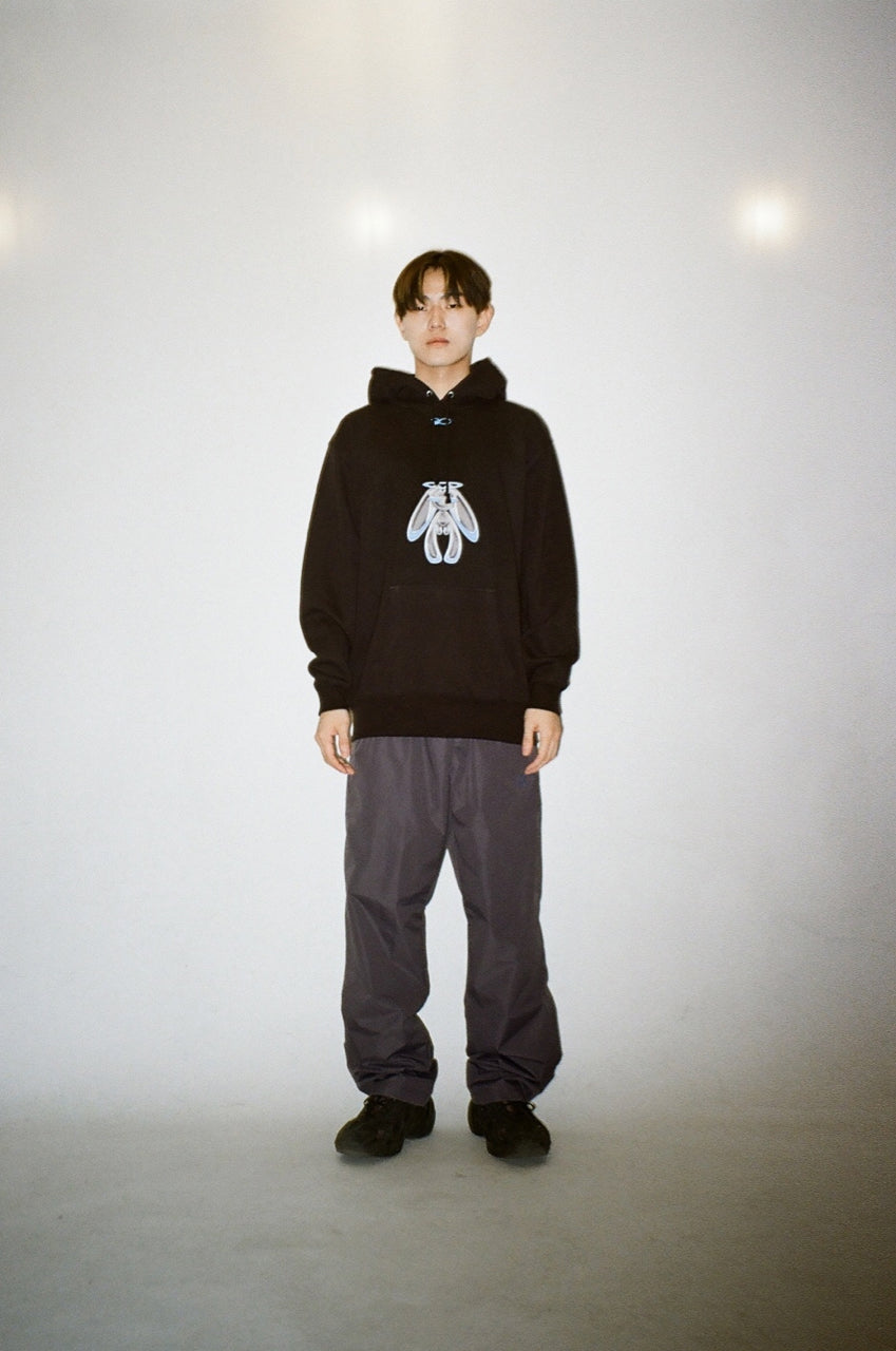 PE.°CORE LOGO NYLON PANTS (GREY)