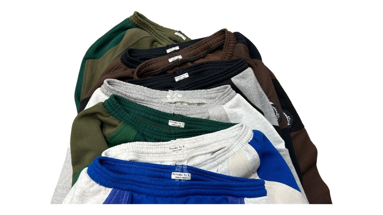 "gambling × BLUEMONDAY" Wave Switching Sweat Pants