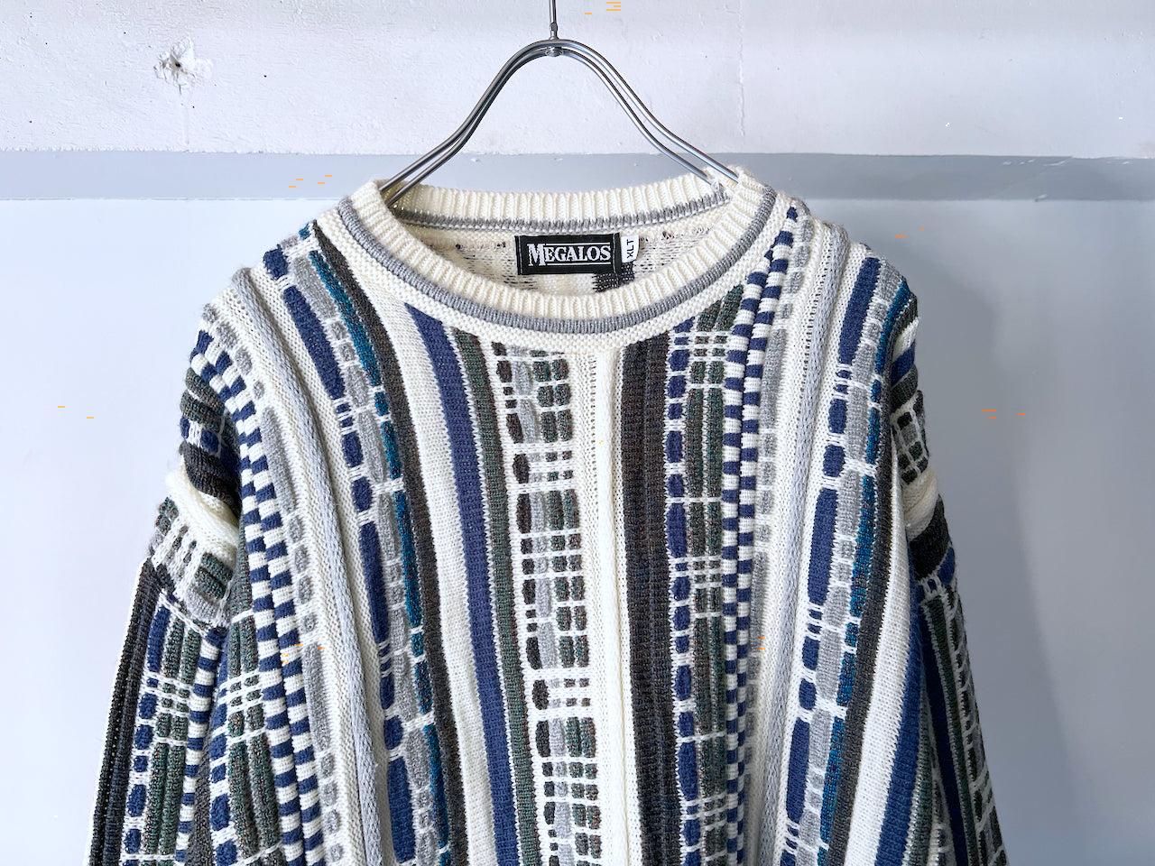 old Coogi Style Sweater Made in USA