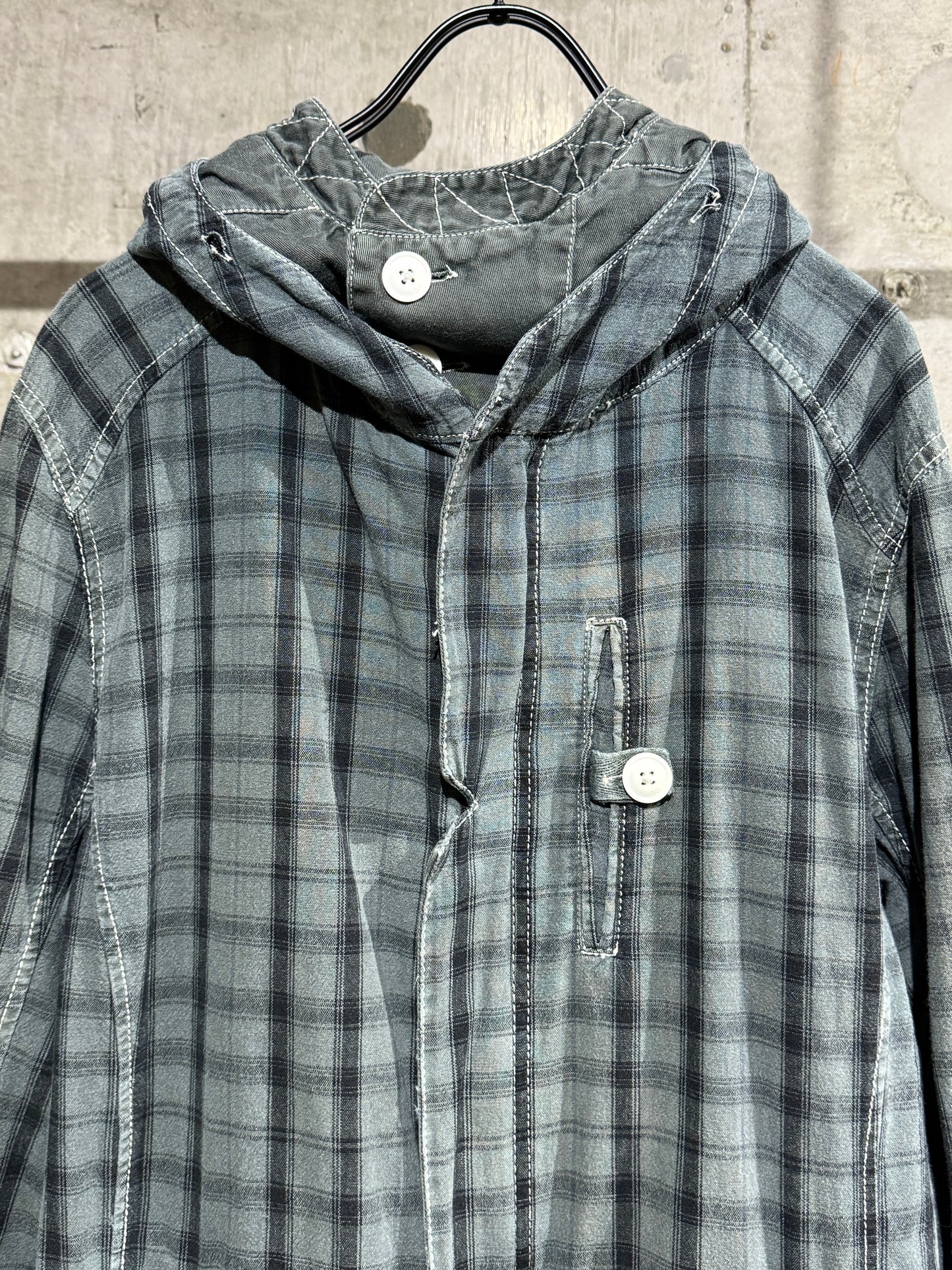 Y2K Plaid Design Lightweight Jacket
