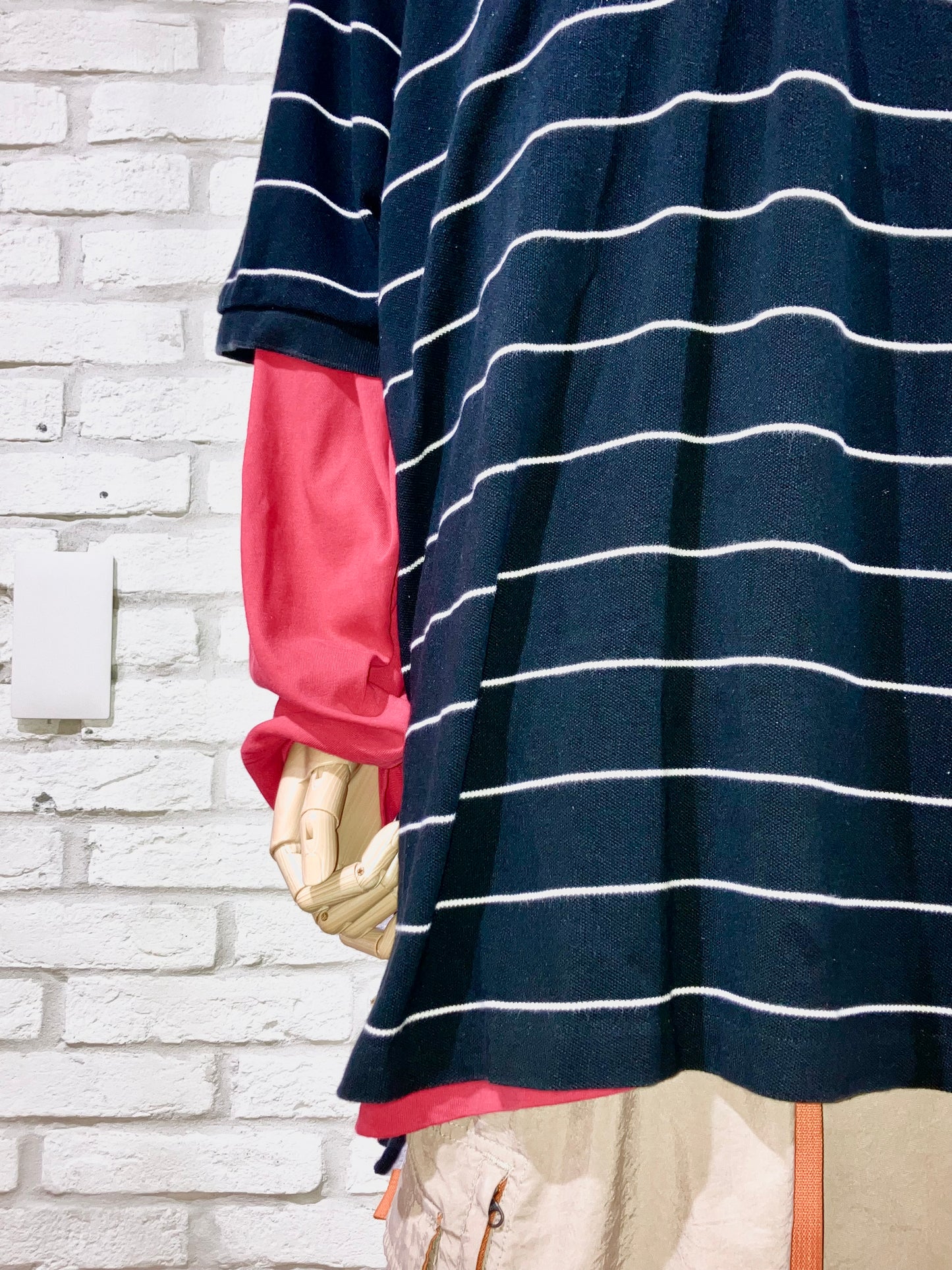 "LANDS'END" Old Oversized LS Tee
