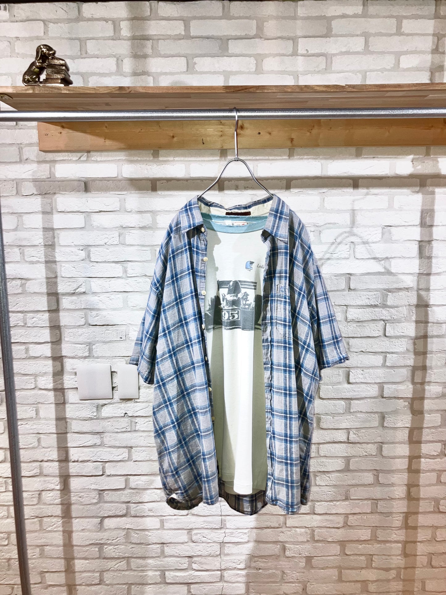 Vintage Printed Ringer Tee