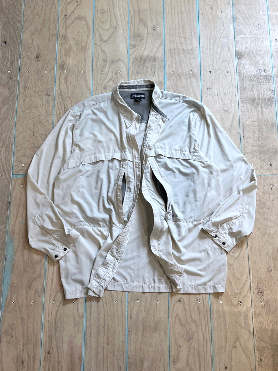 old Cloudveil Soft Shell Zip Thru Shirt