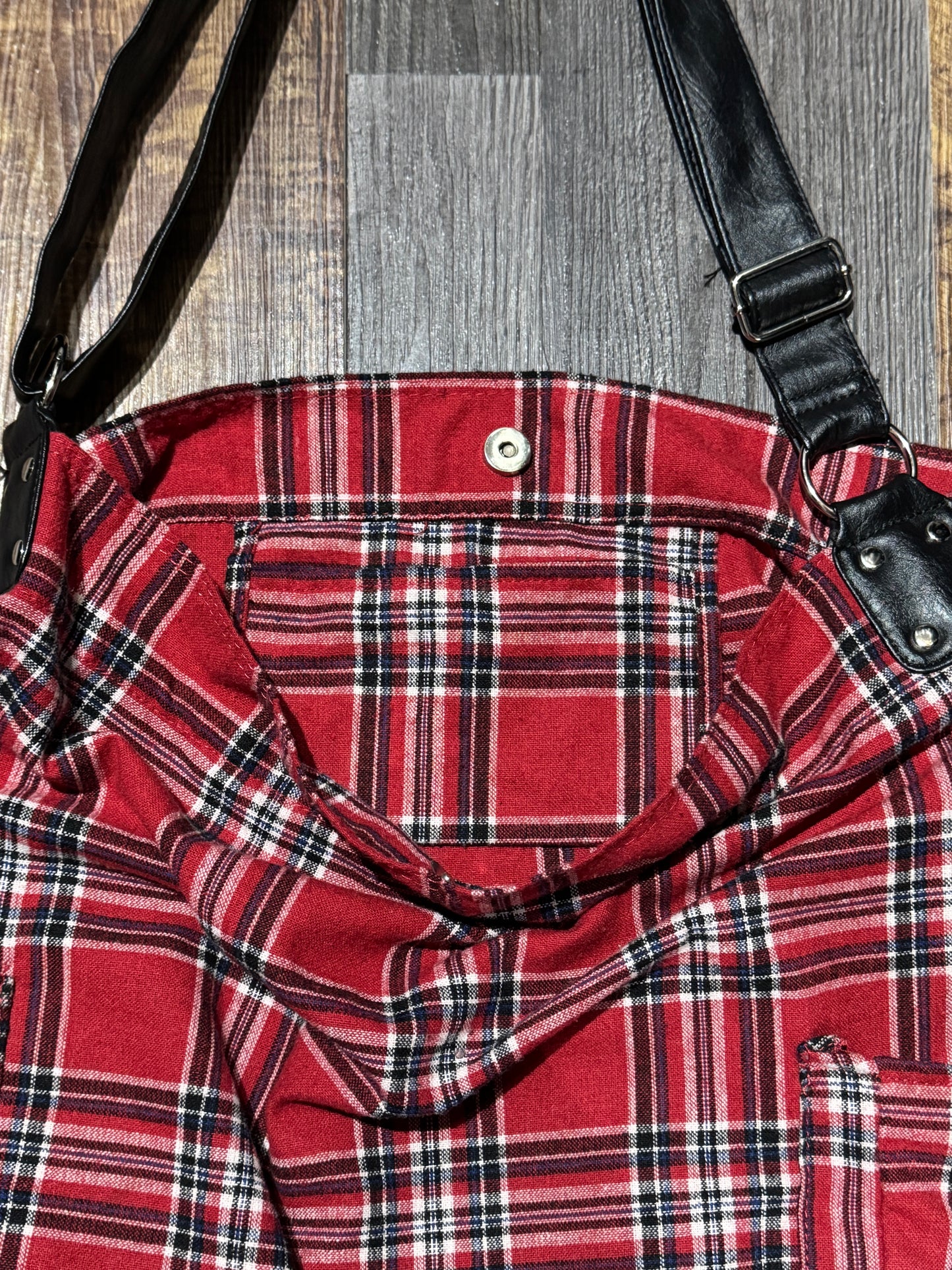 Plaid Shoulder Bag