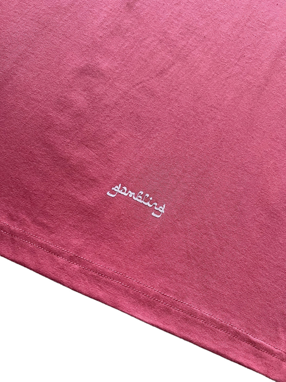 GAMBLING LDK BEAR TEE (F-PINK) (XL)