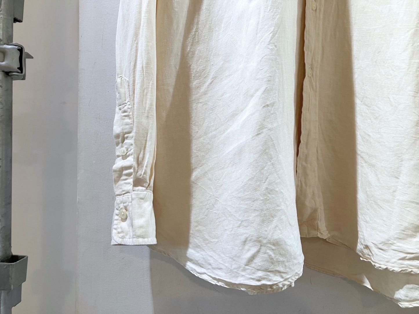 "Ralph Lauren" Old Oversized Silk&Linen Shirt