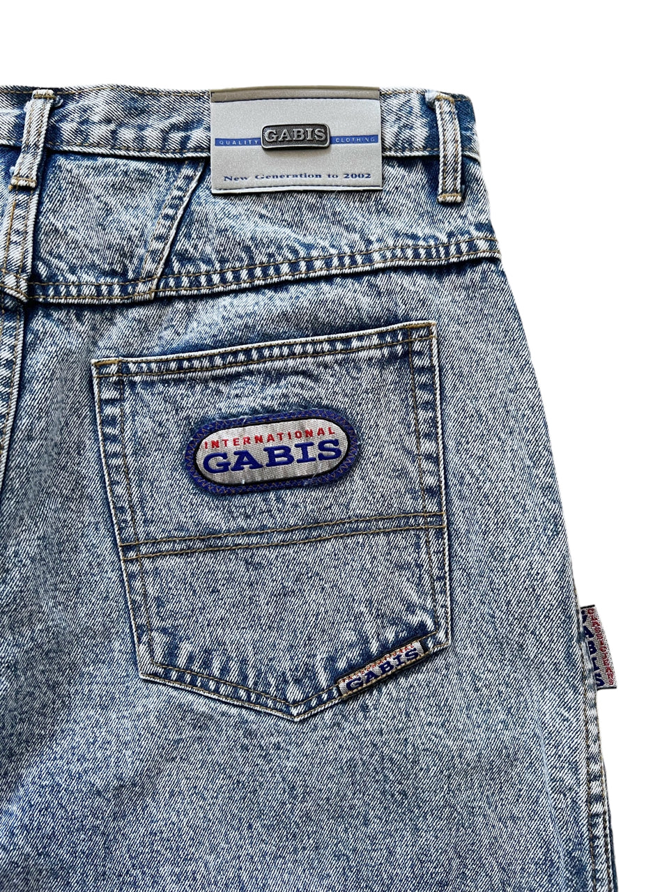 90s vintage Acid Wash Tapered Jeans