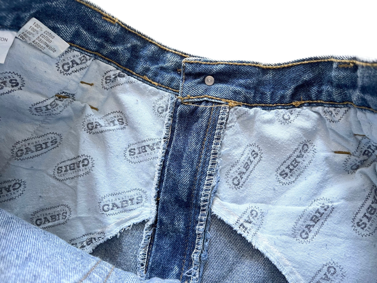 90s vintage Acid Wash Tapered Jeans