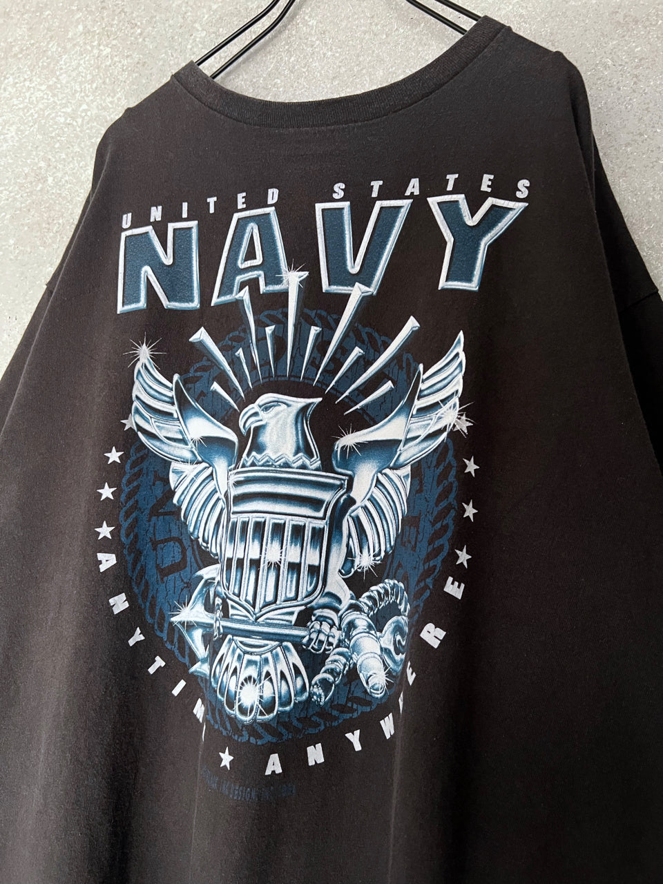 old U.S Navy Printed Tee