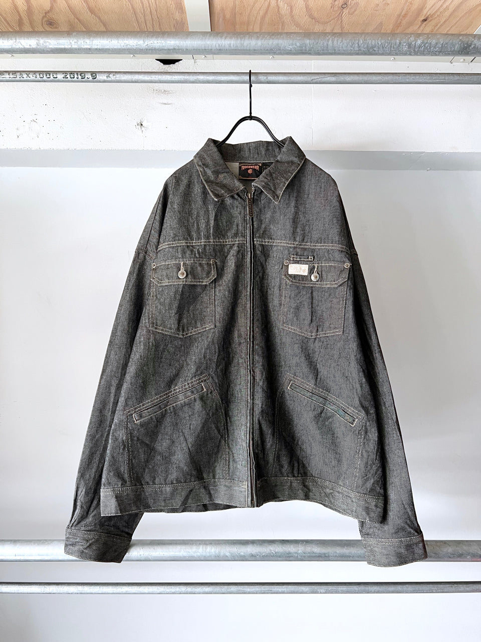 00s Rocawear Oversized Full-Zip Denim Jacket
