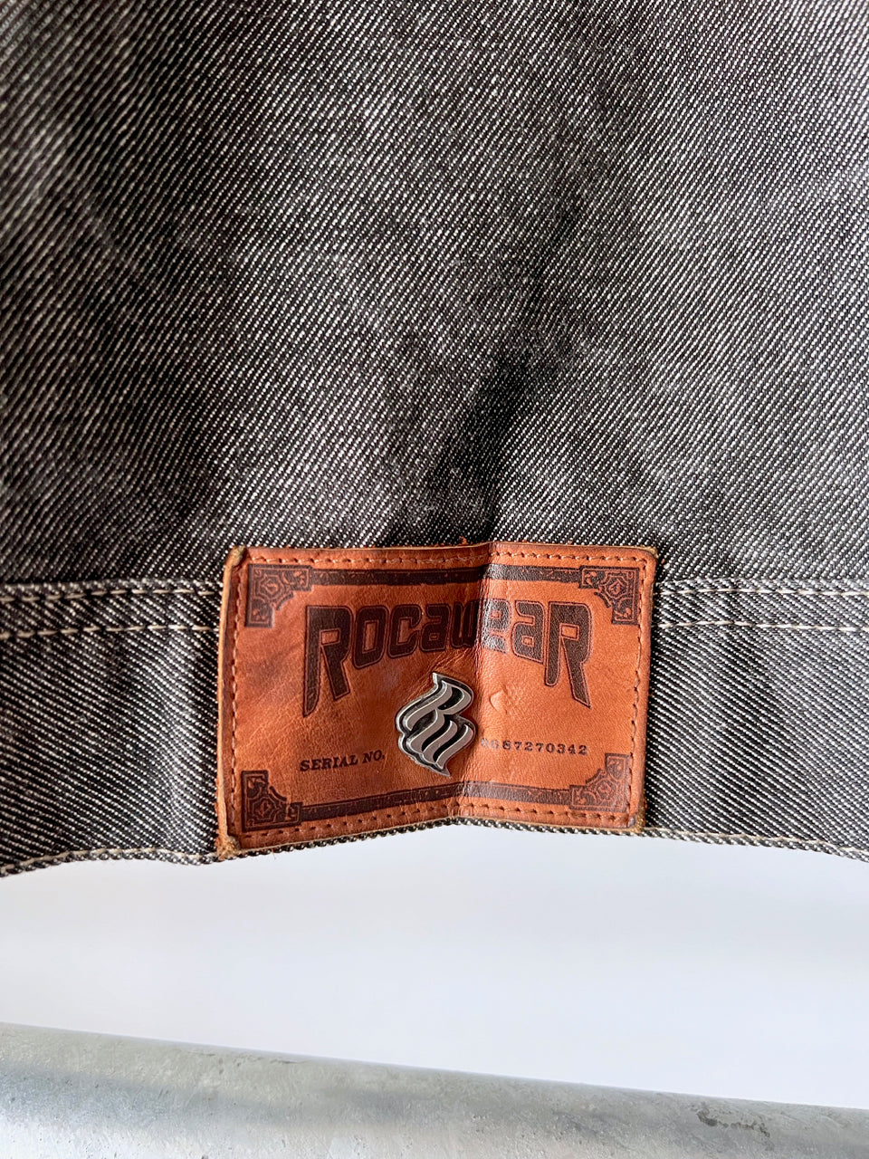 00s Rocawear Oversized Full-Zip Denim Jacket