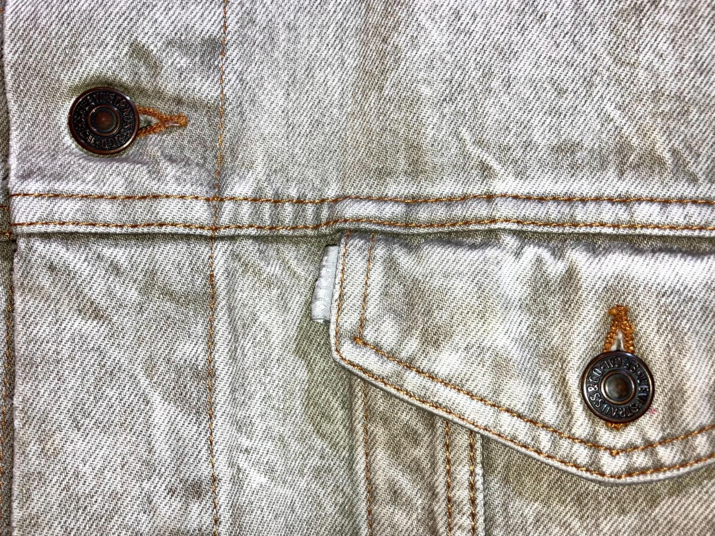 Euro"Levi's" Vintage Big Silhouette Denim JKT