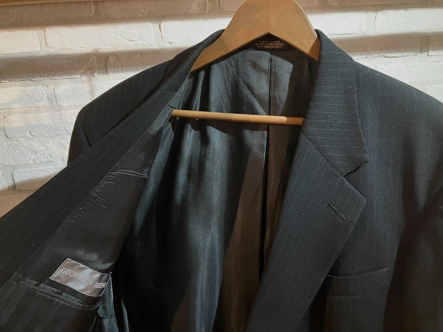 "GEOFFREY BEENE" Vintage Double Breasted Suit