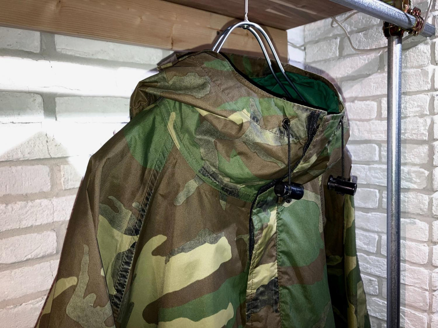 Brown Tag "TNF" Vintage Camo GORE-TEX Hoodie