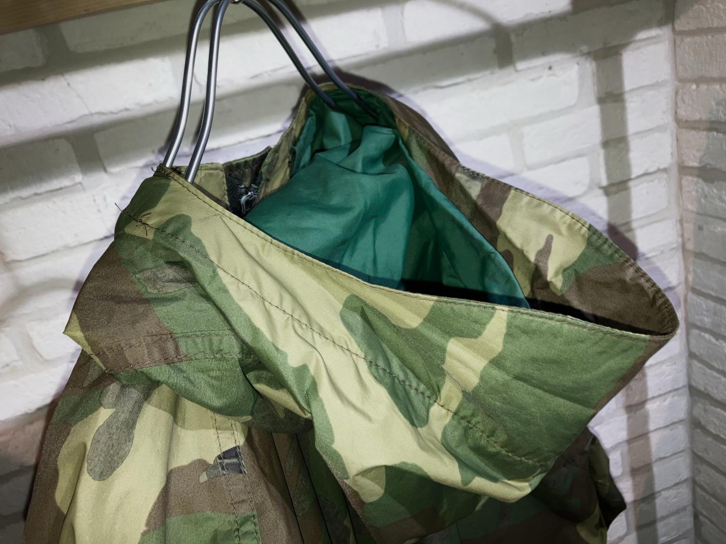 Brown Tag "TNF" Vintage Camo GORE-TEX Hoodie