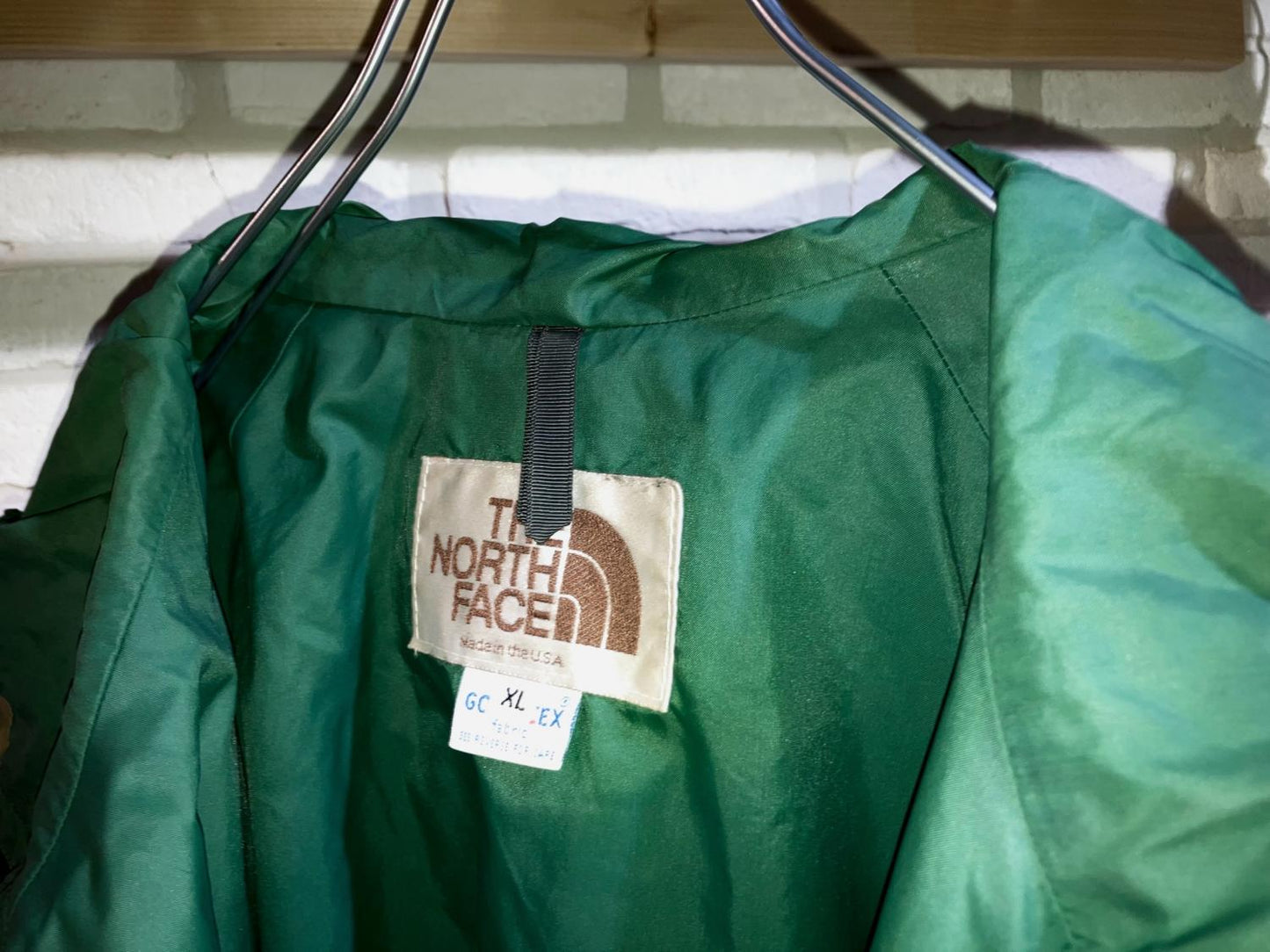 Brown Tag "TNF" Vintage Camo GORE-TEX Hoodie