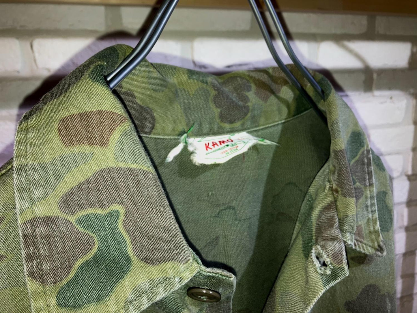 Vintage Camo Nice Sleeve Coveralls