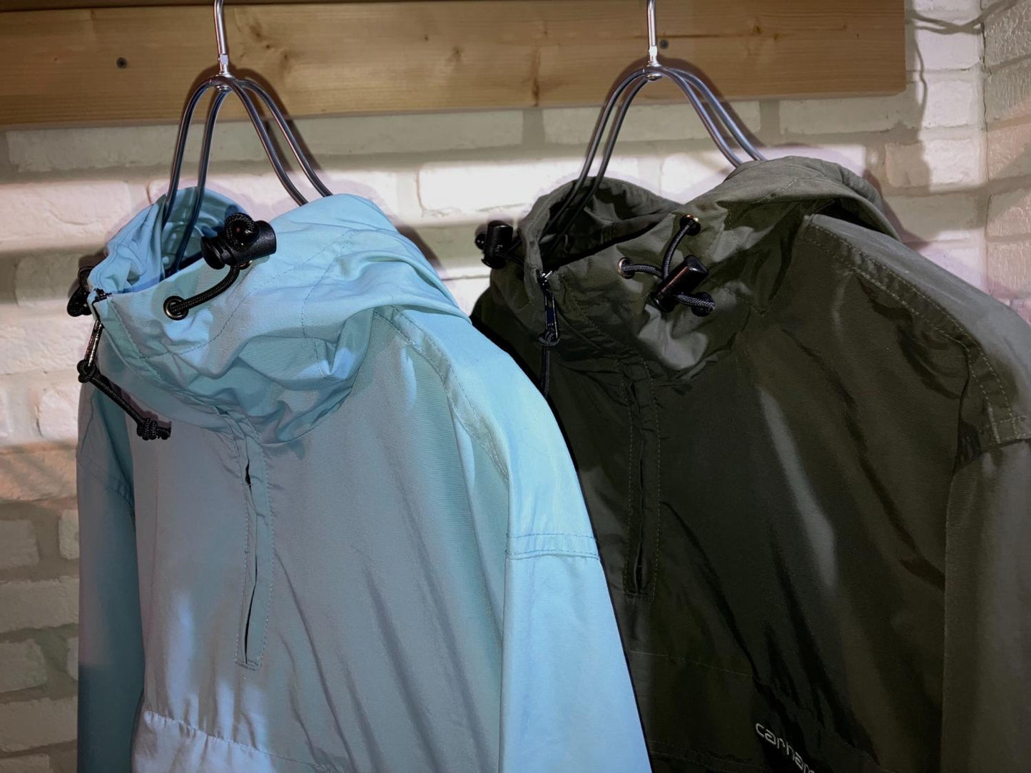 Olive "Carhartt" Nylon Anorak