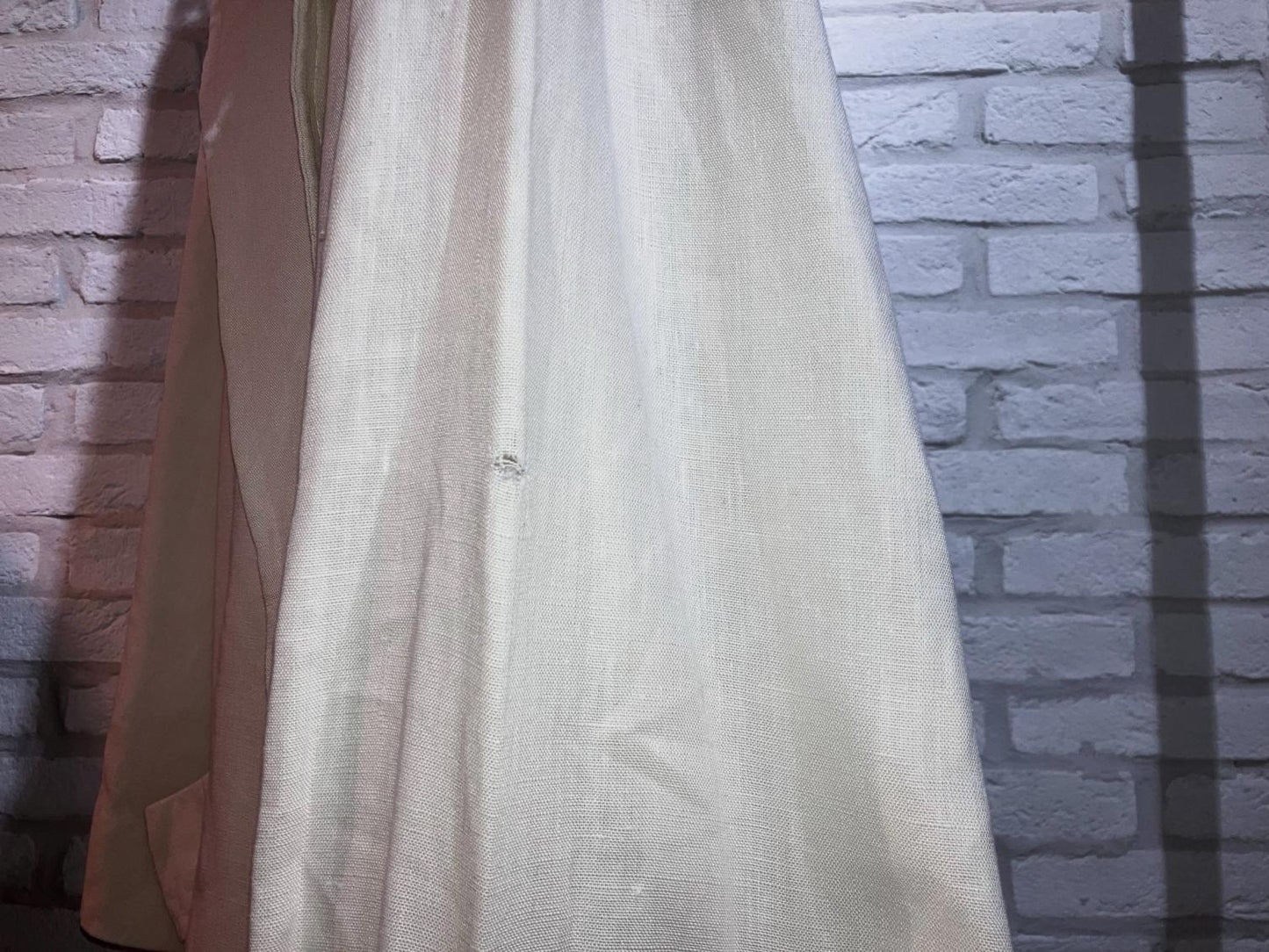 Amazing Peace "ANNE KLEIN" Vintage Linen Over Coat