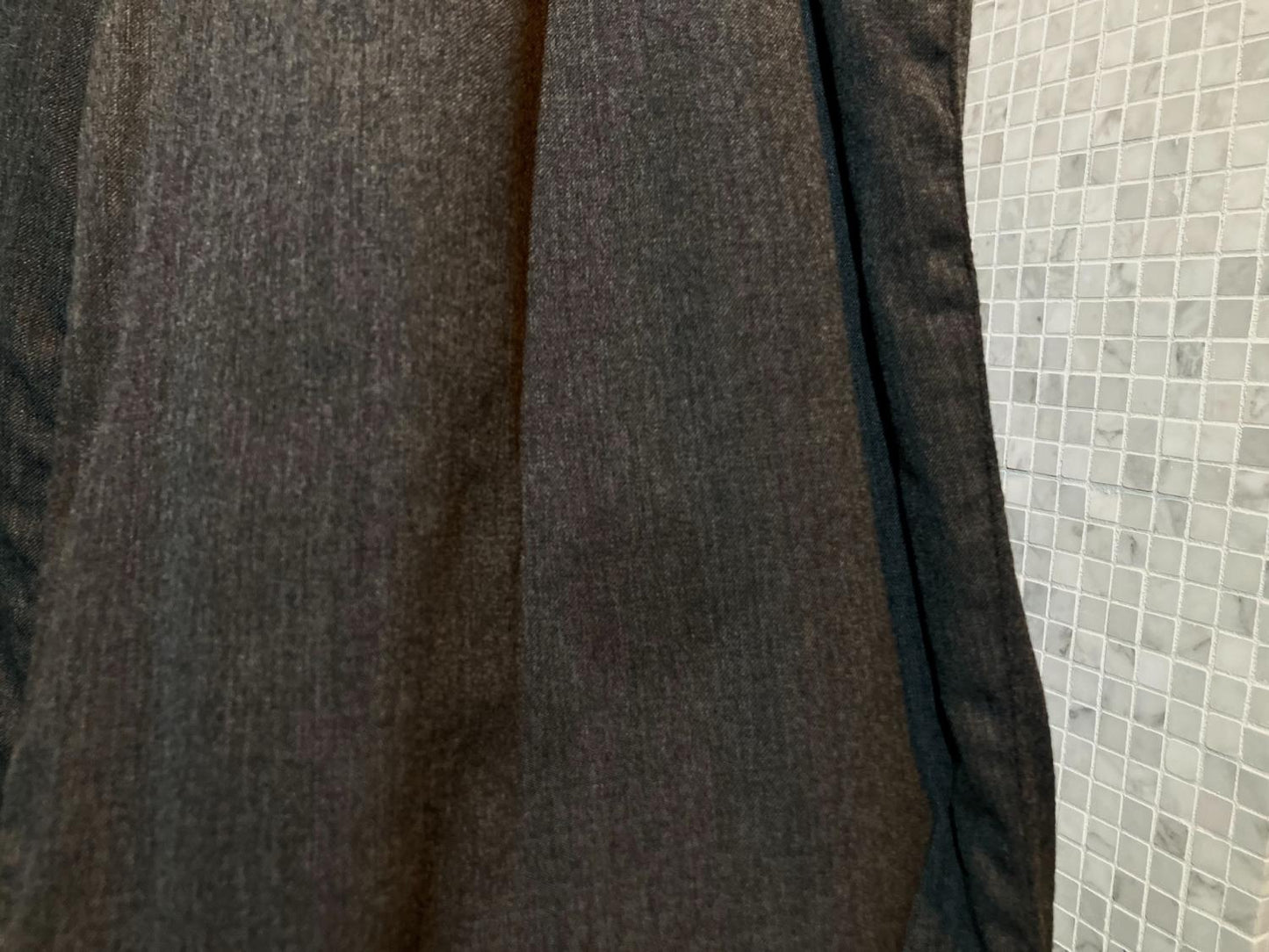 "GIVENCEY" Vintage Flannel Wool Wide Slacks