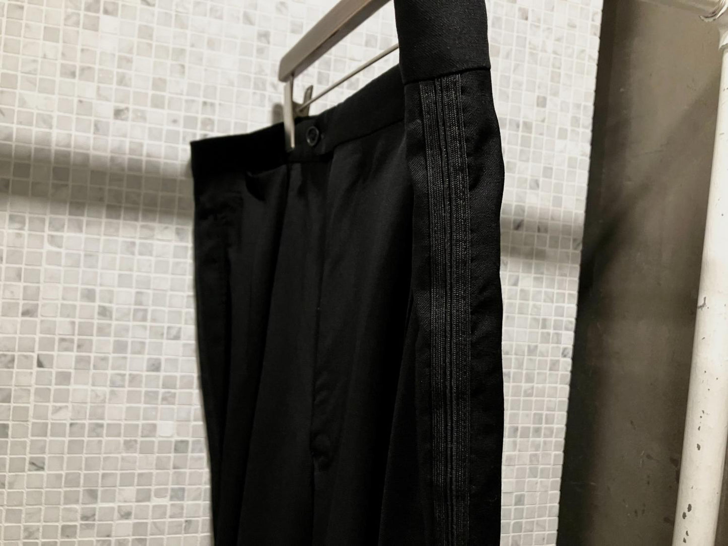 "MANI by ARMANI" Old Side Line Super Wide Slacks