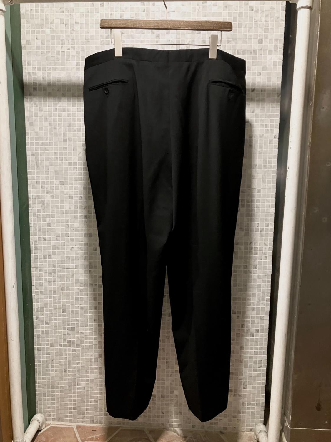"MANI by ARMANI" Old Side Line Super Wide Slacks