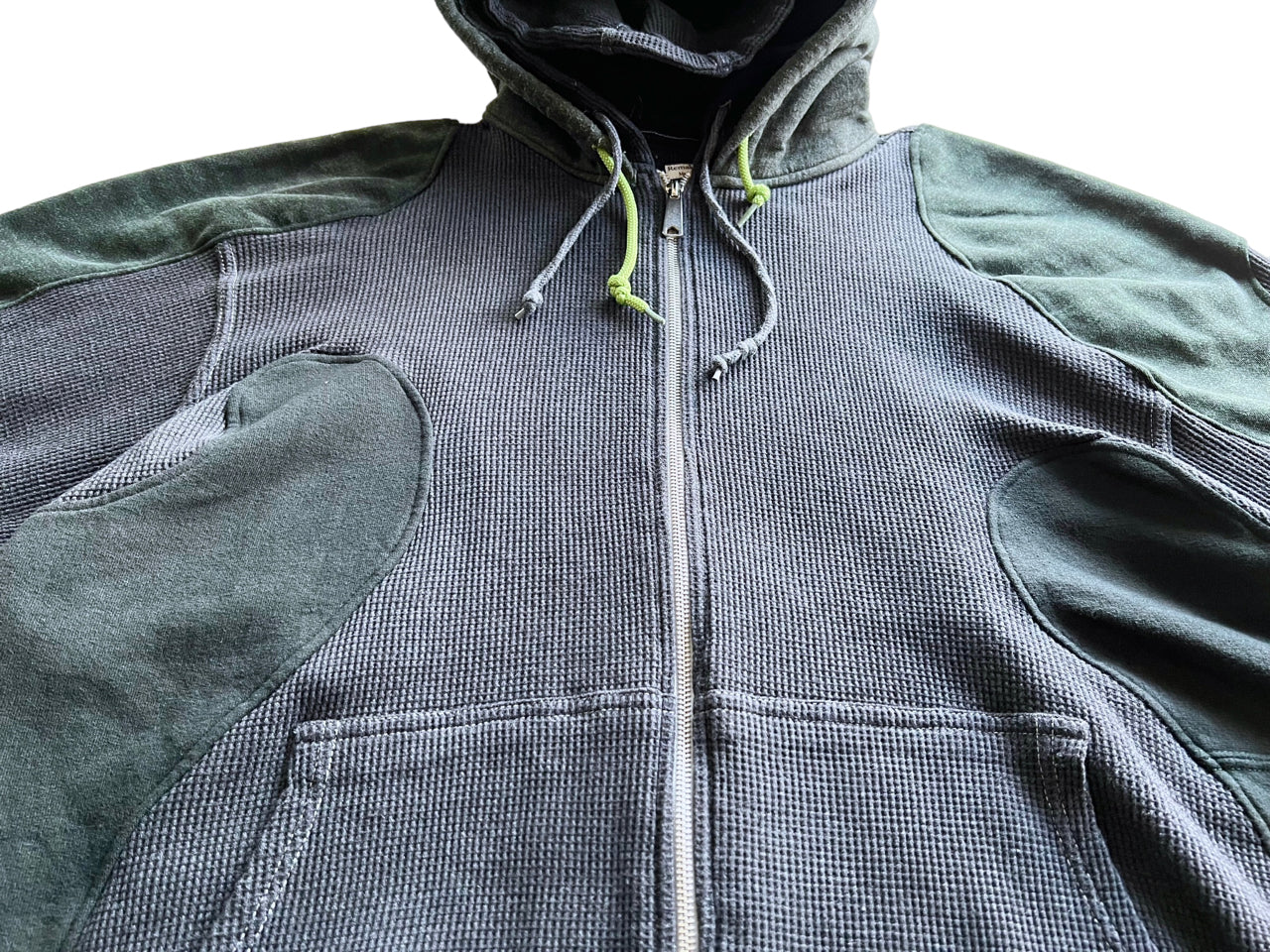 REMAKEBYK Full Zip Thermal Hoodie