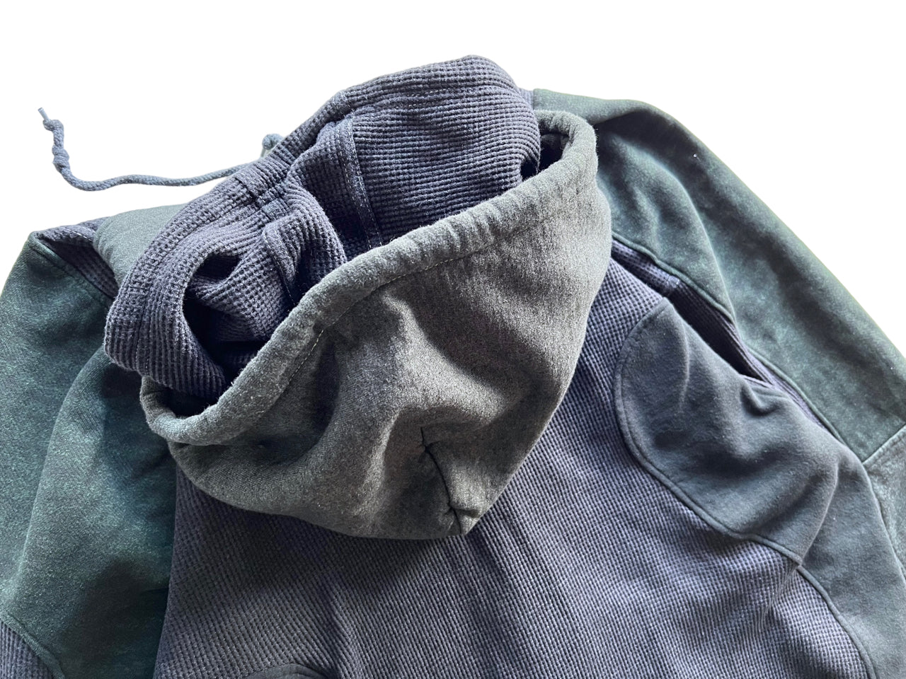 REMAKEBYK Full Zip Thermal Hoodie
