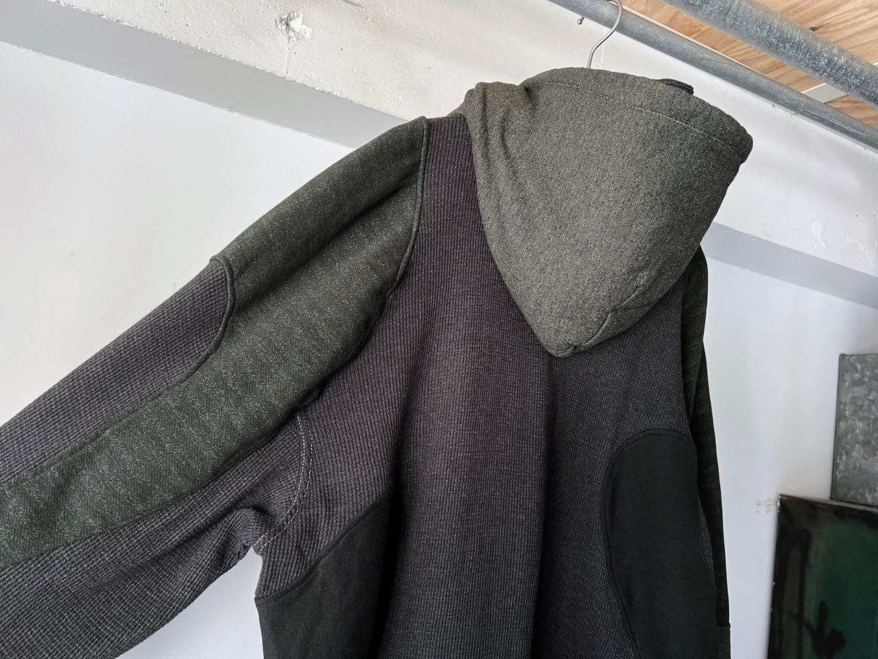 REMAKEBYK Full Zip Thermal Hoodie