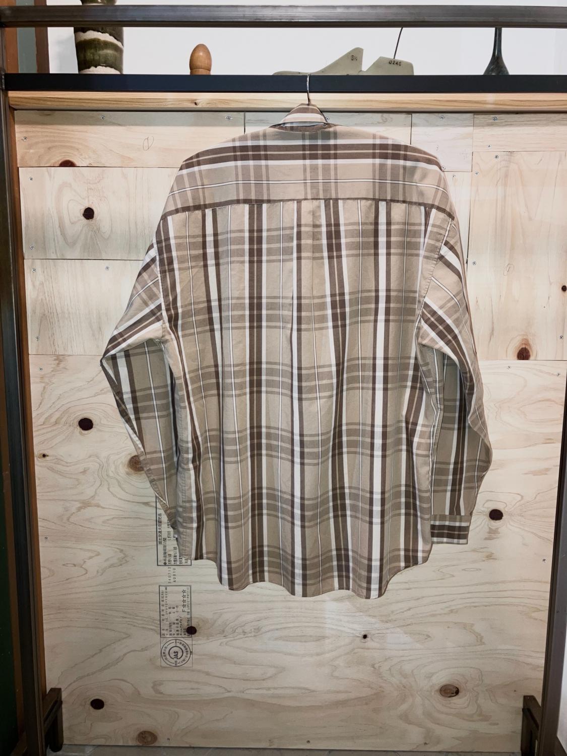 "PERRY ELLIS" Old Lam Color Check Shirt
