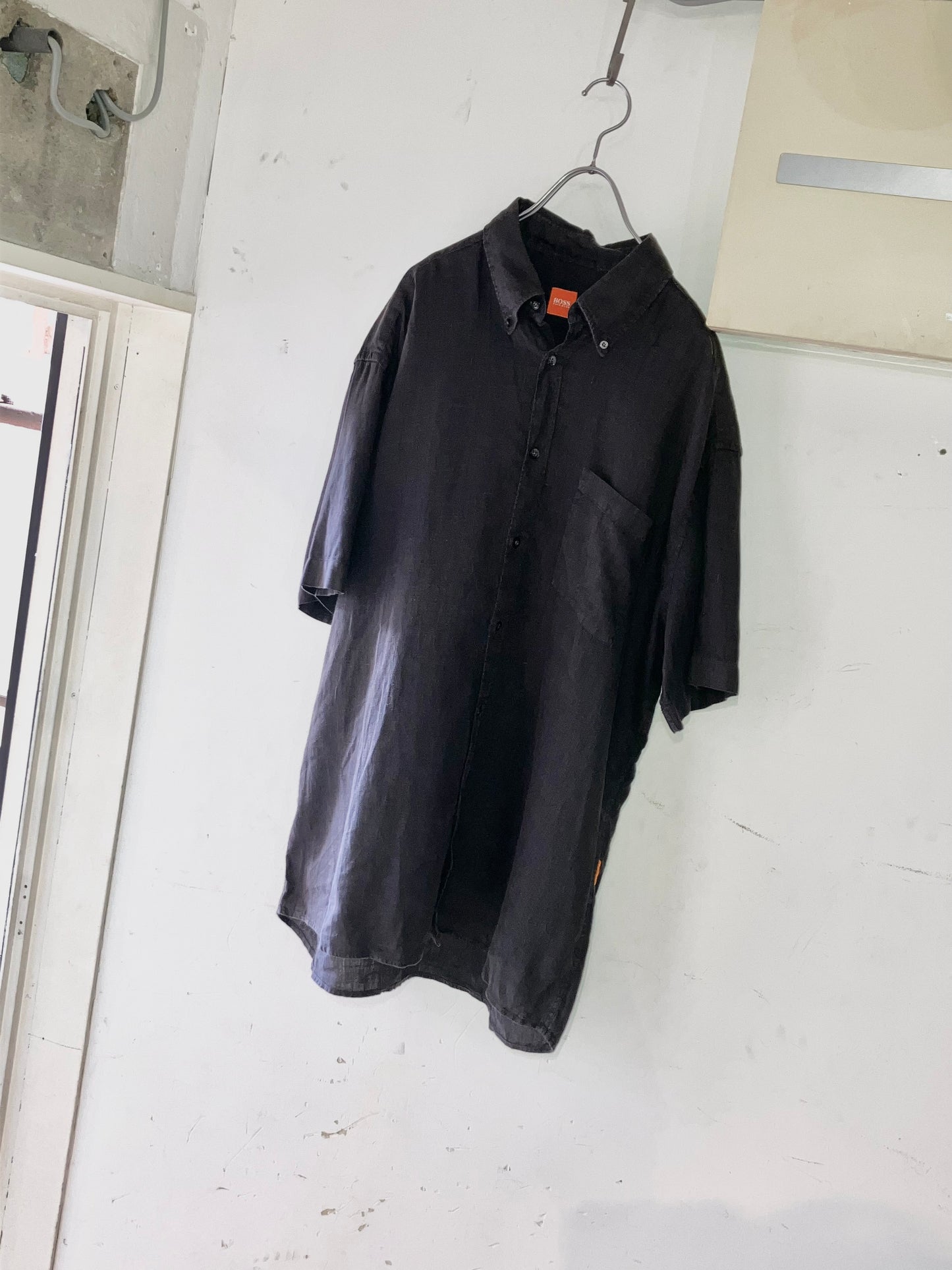"HUGO BOSS" Old Linen Shirt