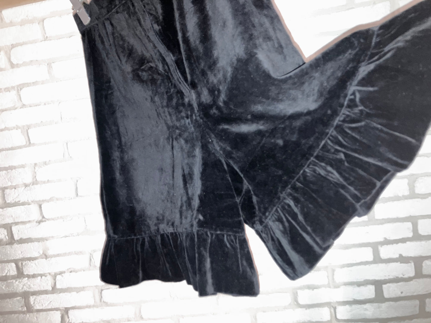 Vintage Velour Frill Shorts