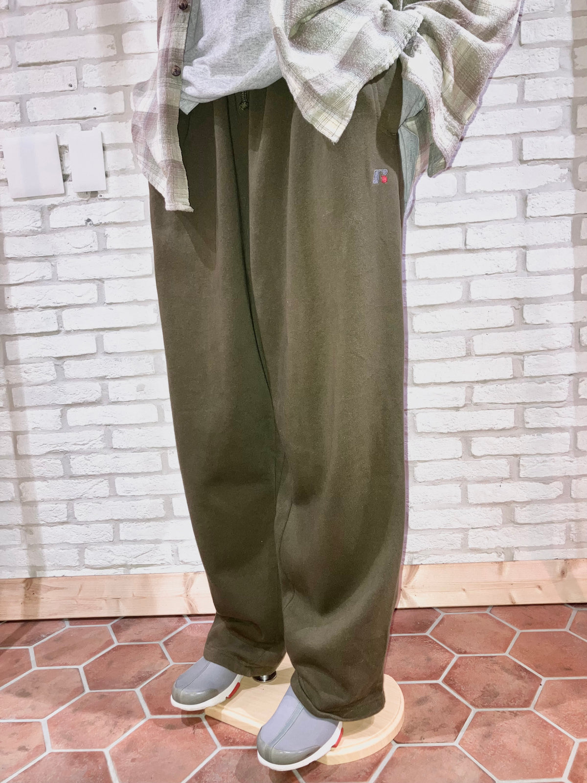 "Russell" 00s Sweat Wide Pants