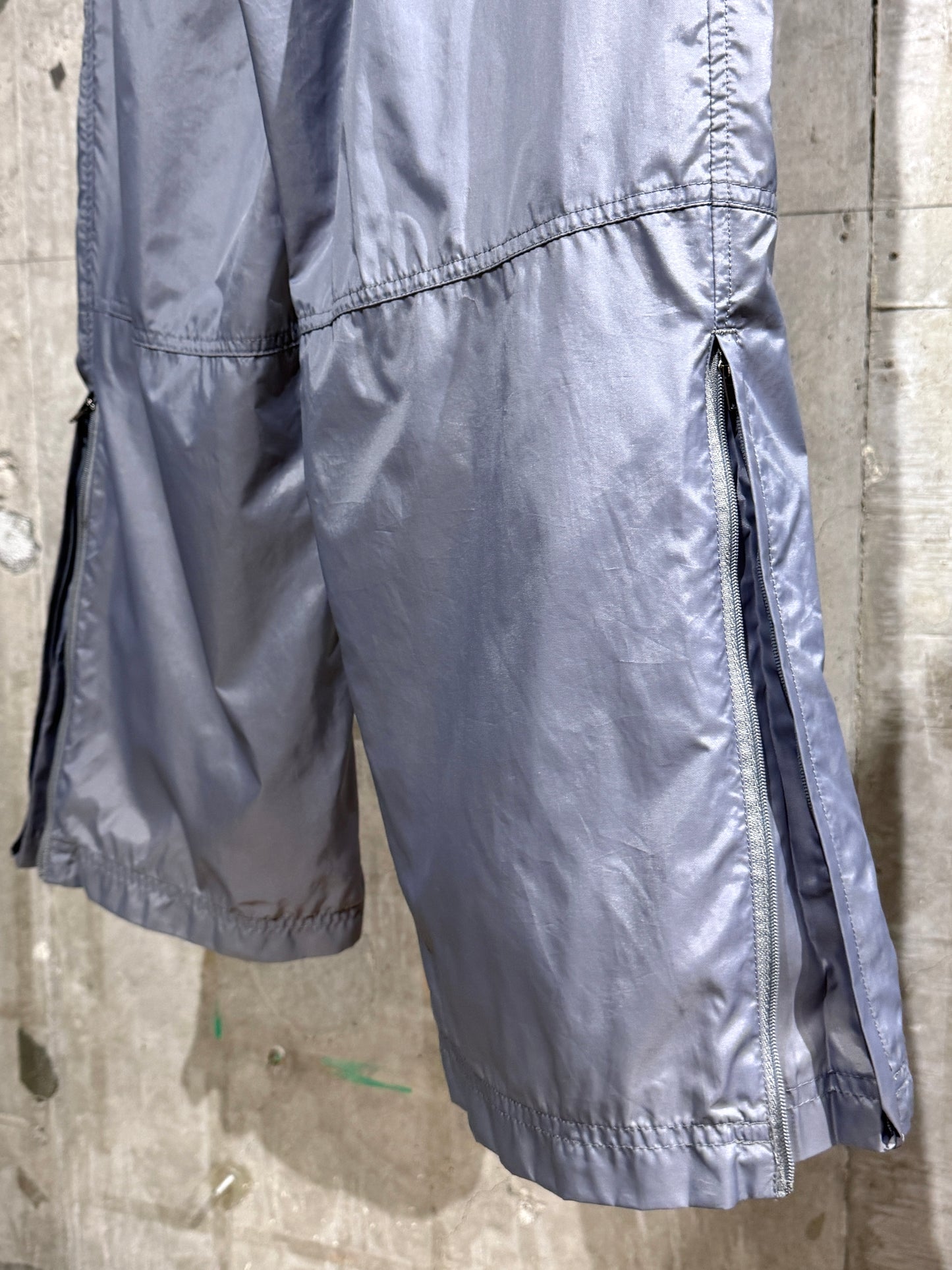 00s Champs Grey Nylon Pants
