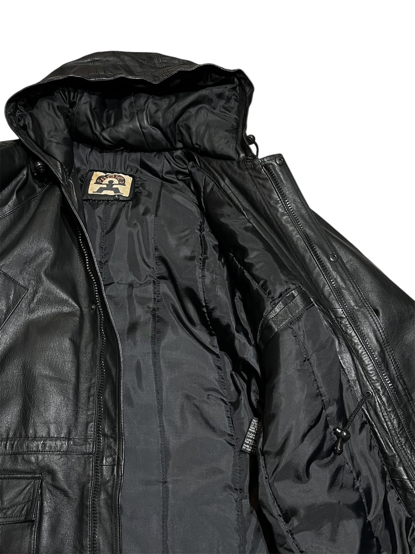 old Padded Leather Jacket