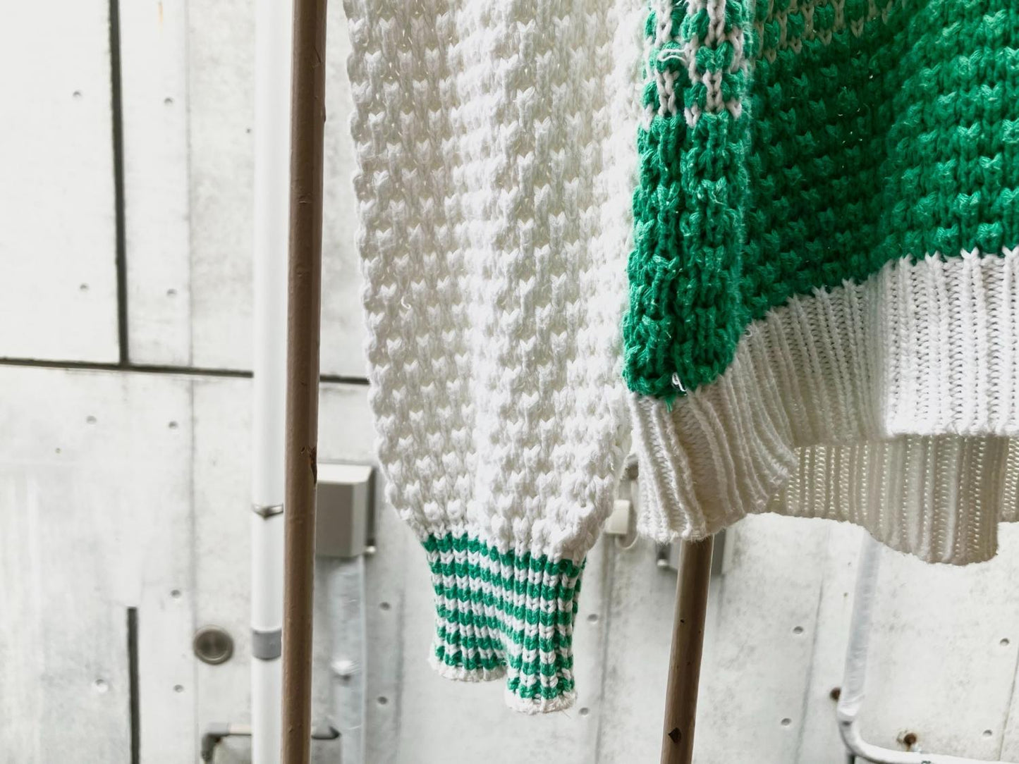 Old Nice Color Popcorn Knit