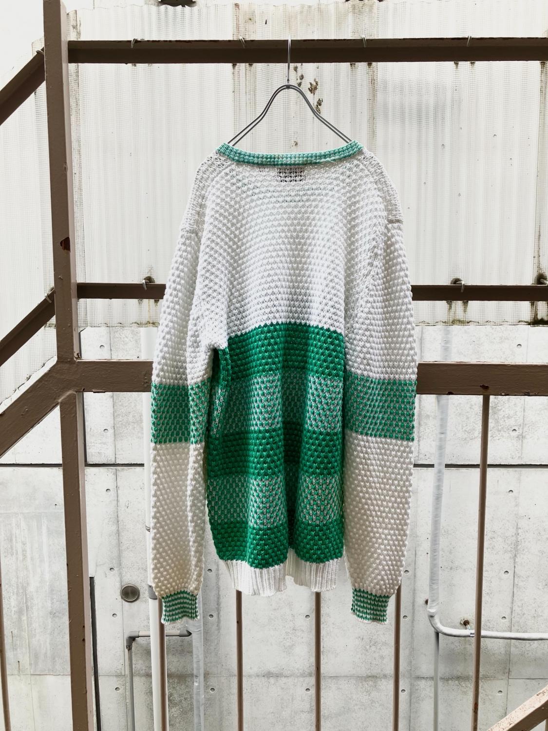 Old Nice Color Popcorn Knit