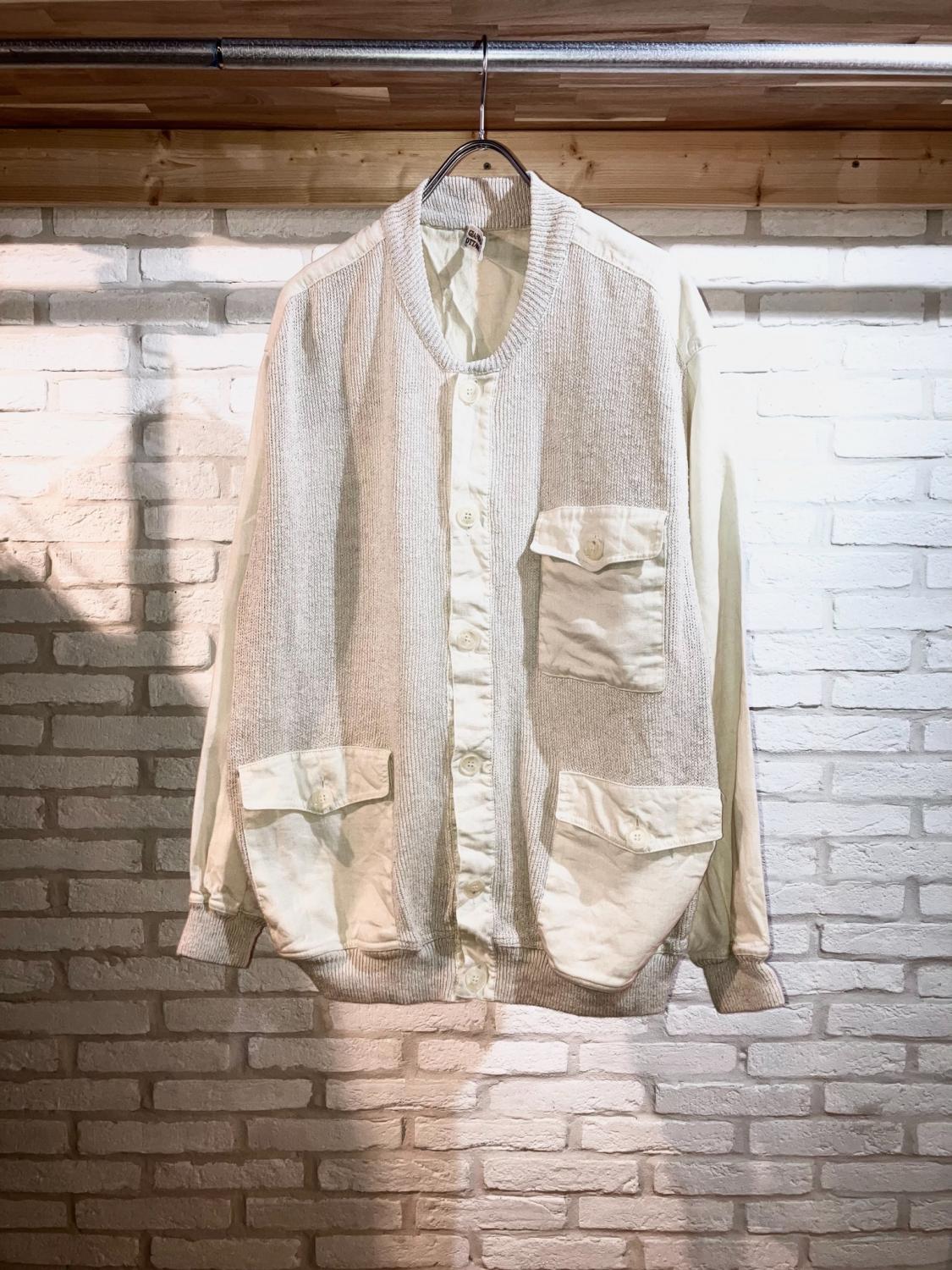 Vintage Linen×Knit Design JKT