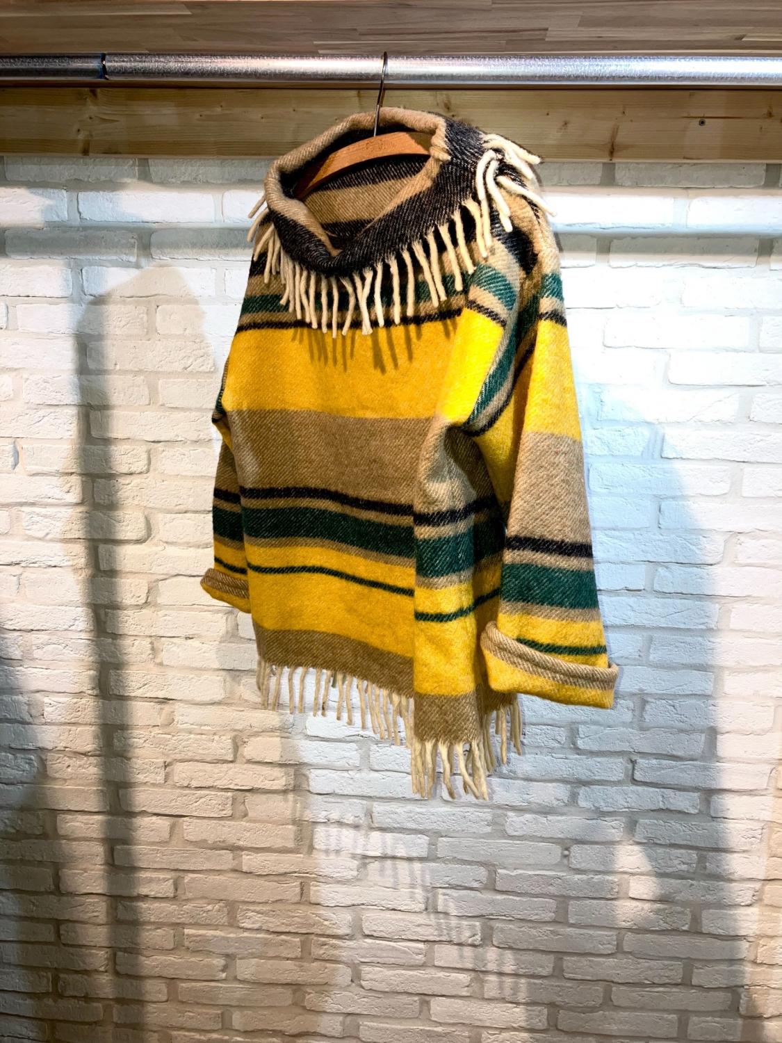Vintage Norway Fringe Wool Pollover