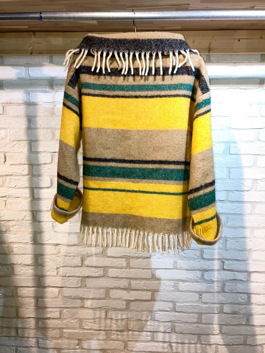 Vintage Norway Fringe Wool Pollover