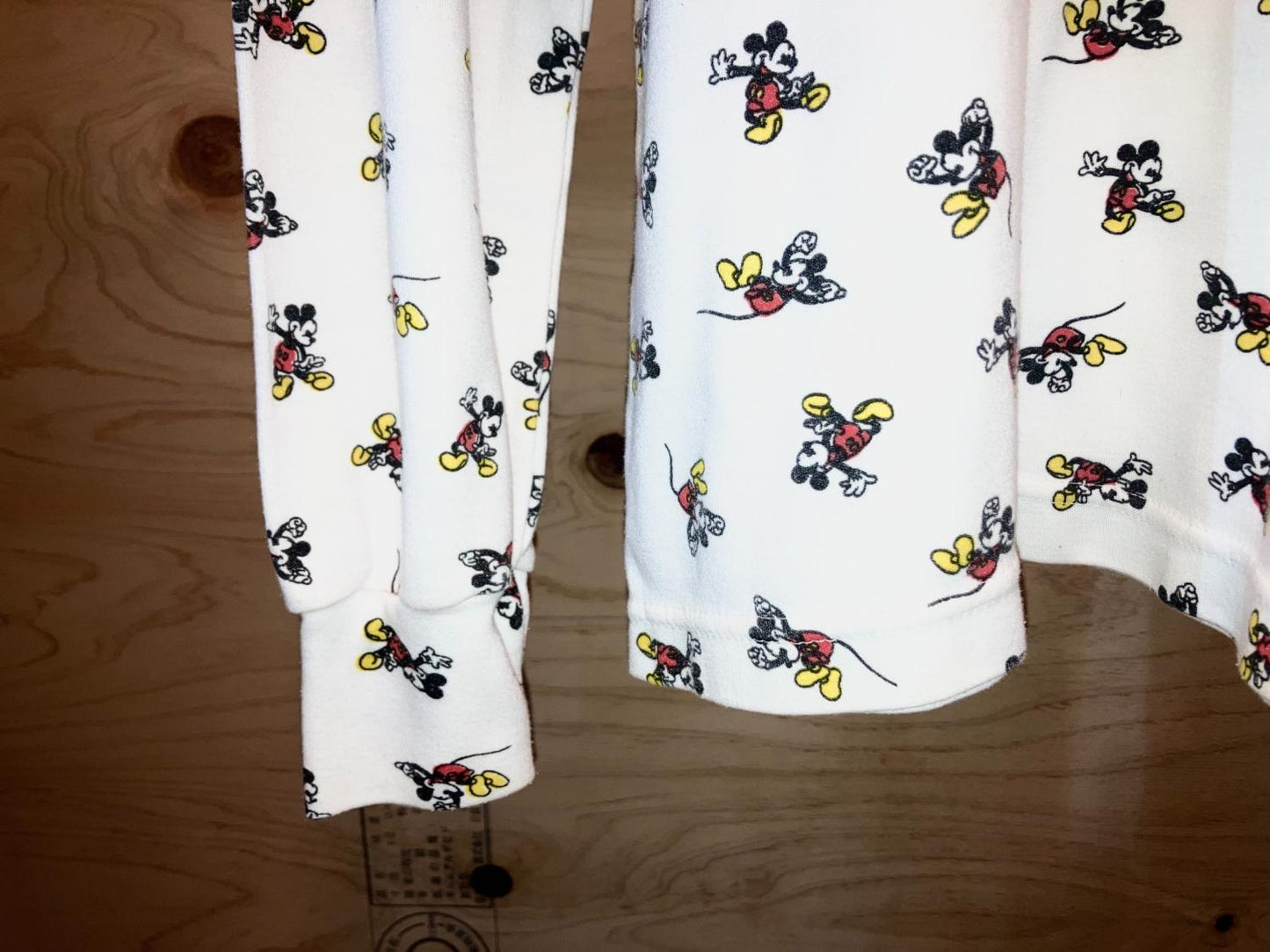Old "Mickey" All Pattern High Neck LS Tee