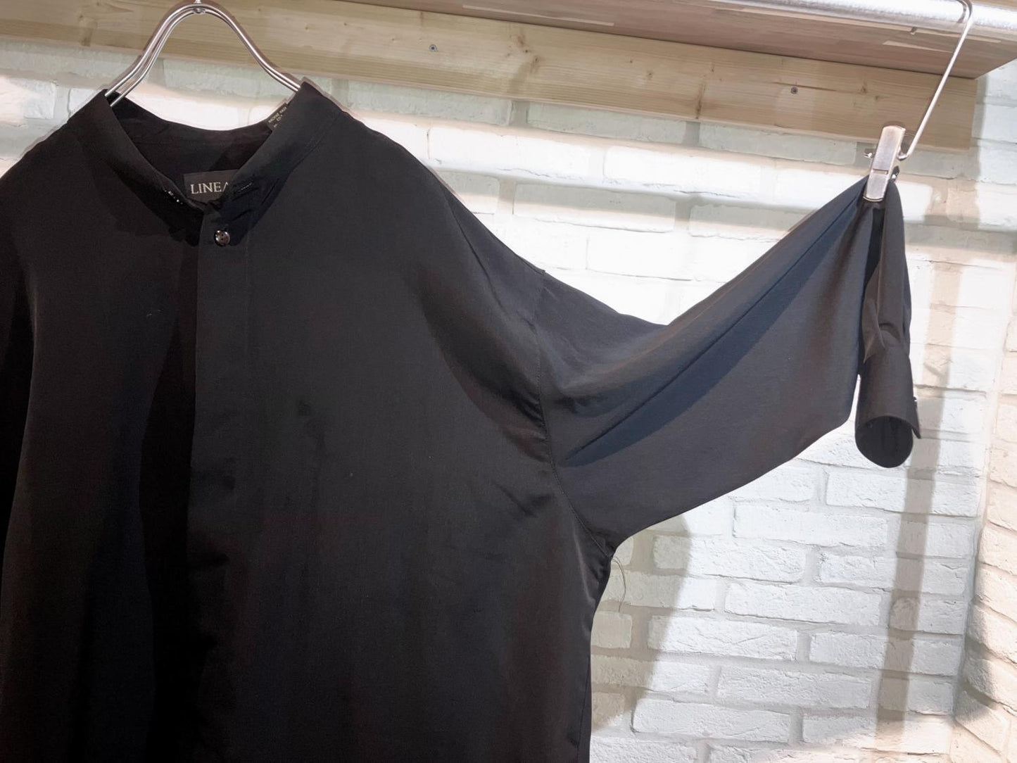 00s Oversized "Rayon Like" Poly Shirt