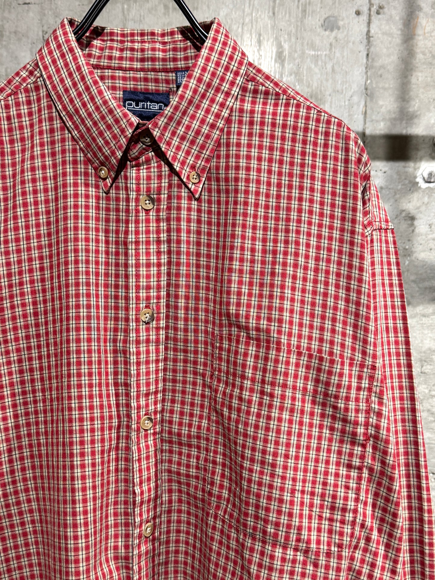 Old Puritan Plaid BD Shirt
