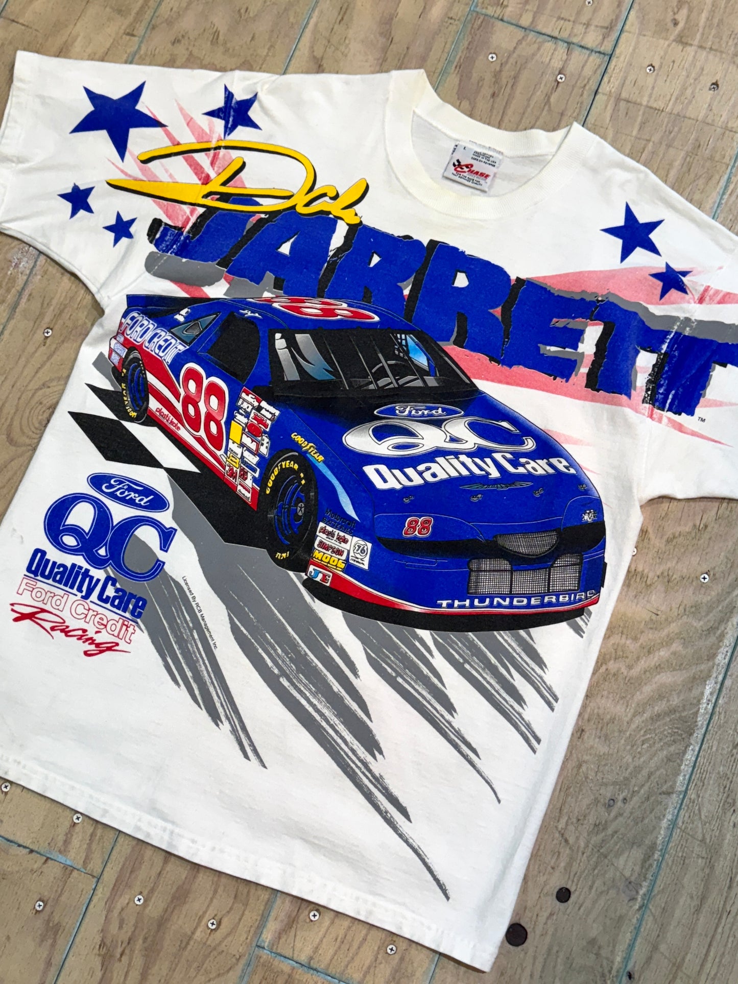 90s Vintage Dale Jarrett Nascar Tee