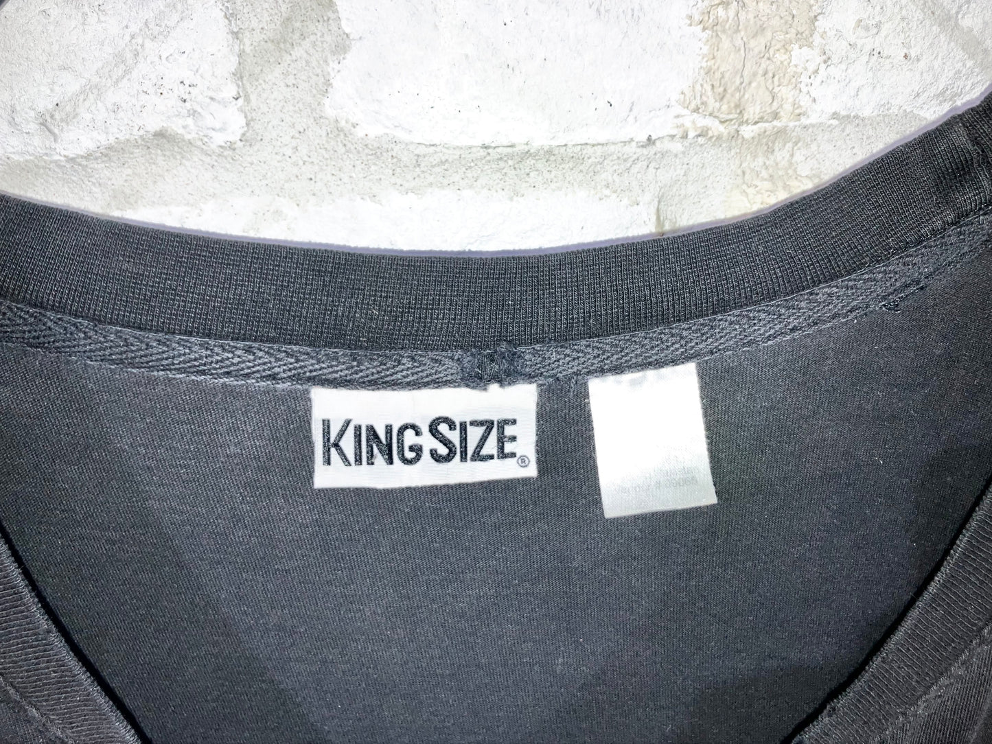 "KING SIZE" Old Super Big Pocket Printed Tee