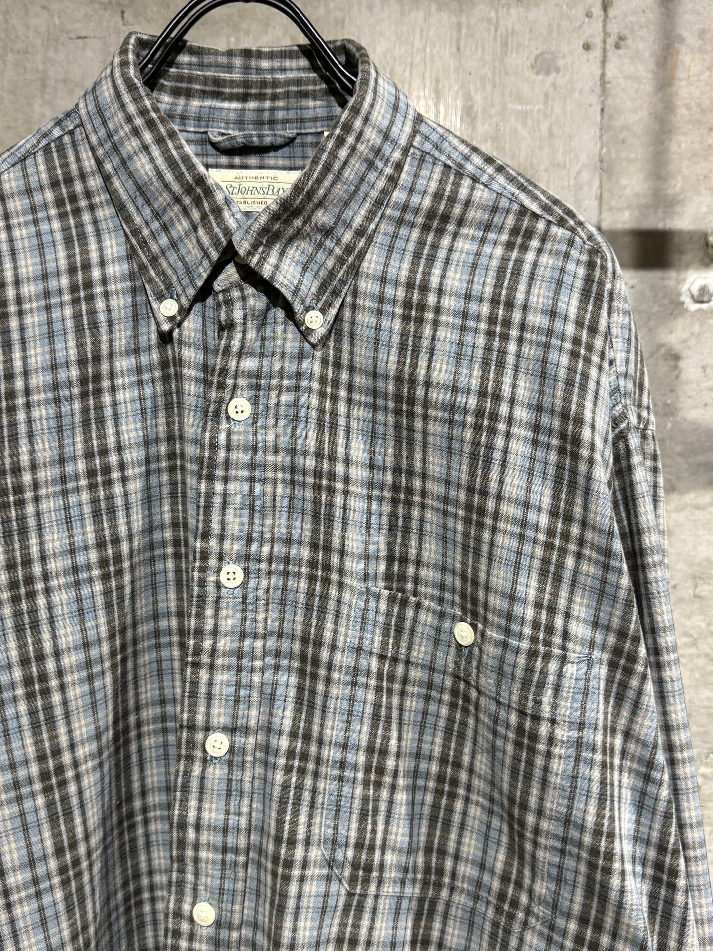 00s St. John's Bay Plaid Shirt